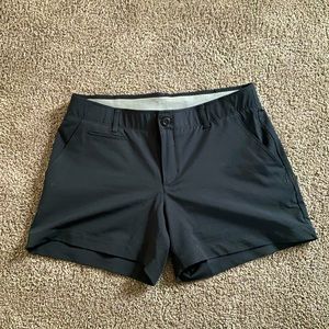 Under armor golf shorts.